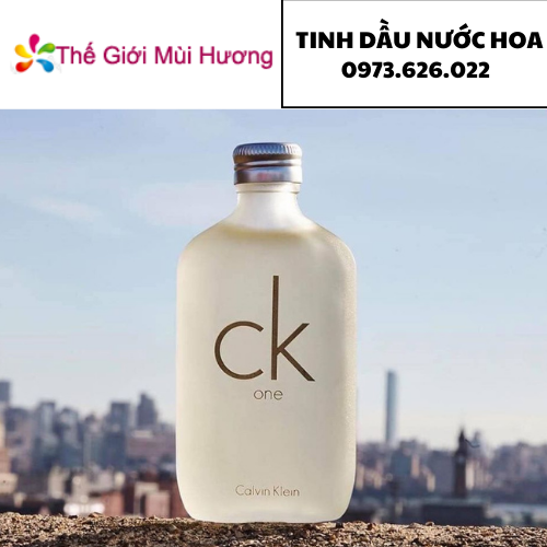 Tinh dầu nước hoa Calvin Klein CK One - Thế Giới Mùi Hương